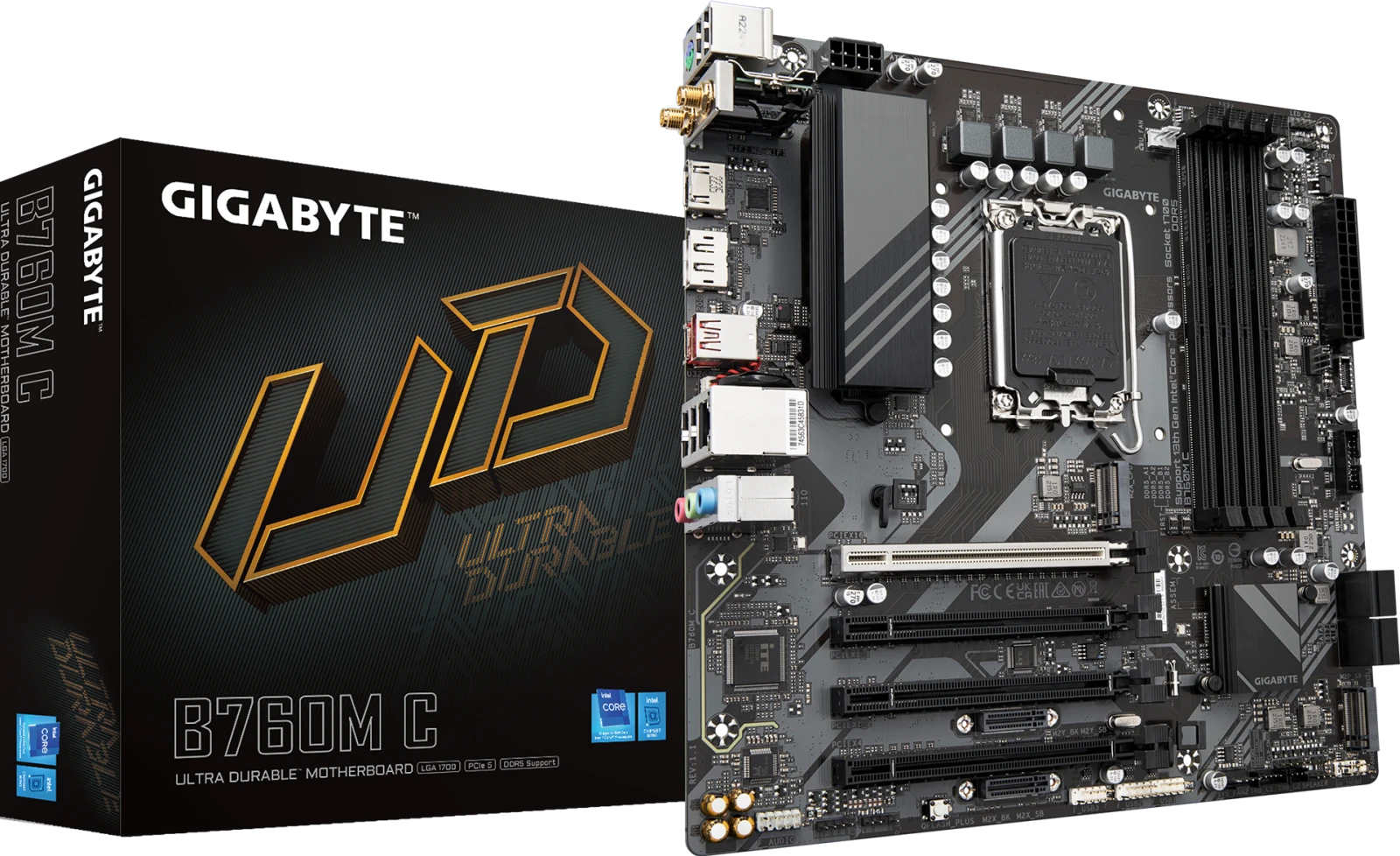 Gigabyte B760M C (Rev. 1.1/1.2/1.3)